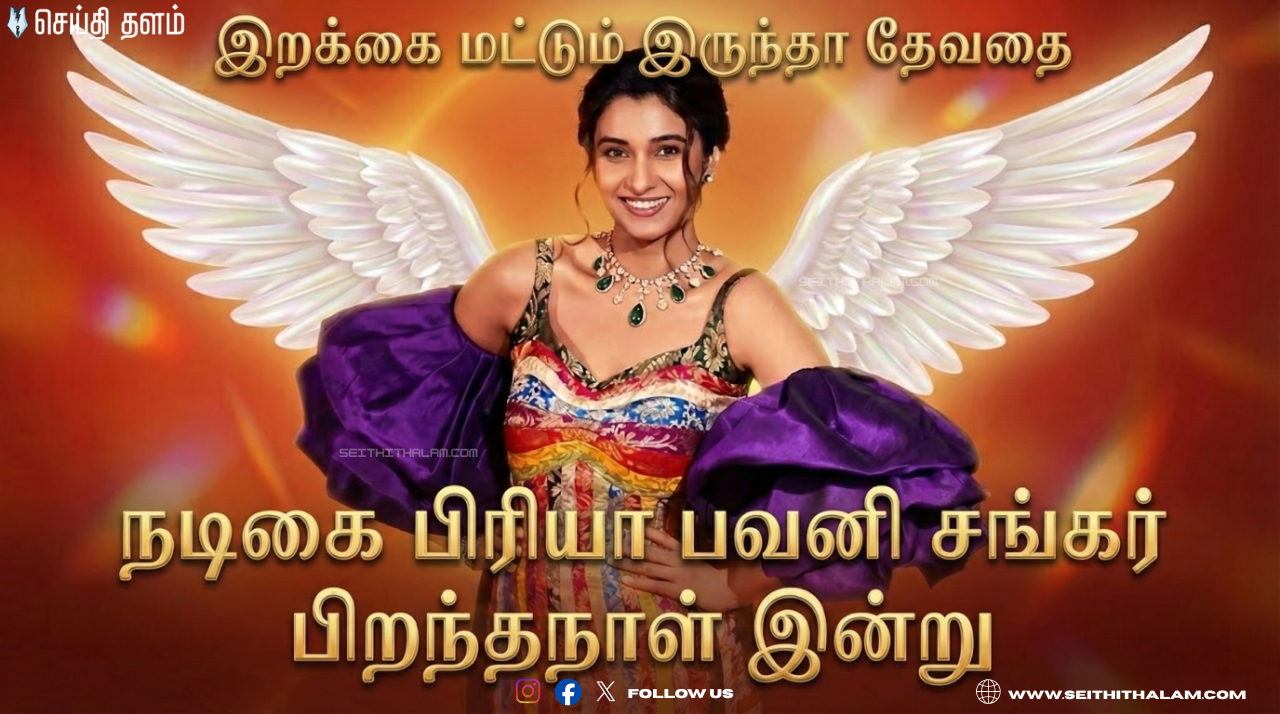 பிரியா பவானி சங்கரின் பிறந்தநாள் ஸ்பெஷல் - 'மது' முதல் 'சத்யா' வரை ஒரு பார்வை!