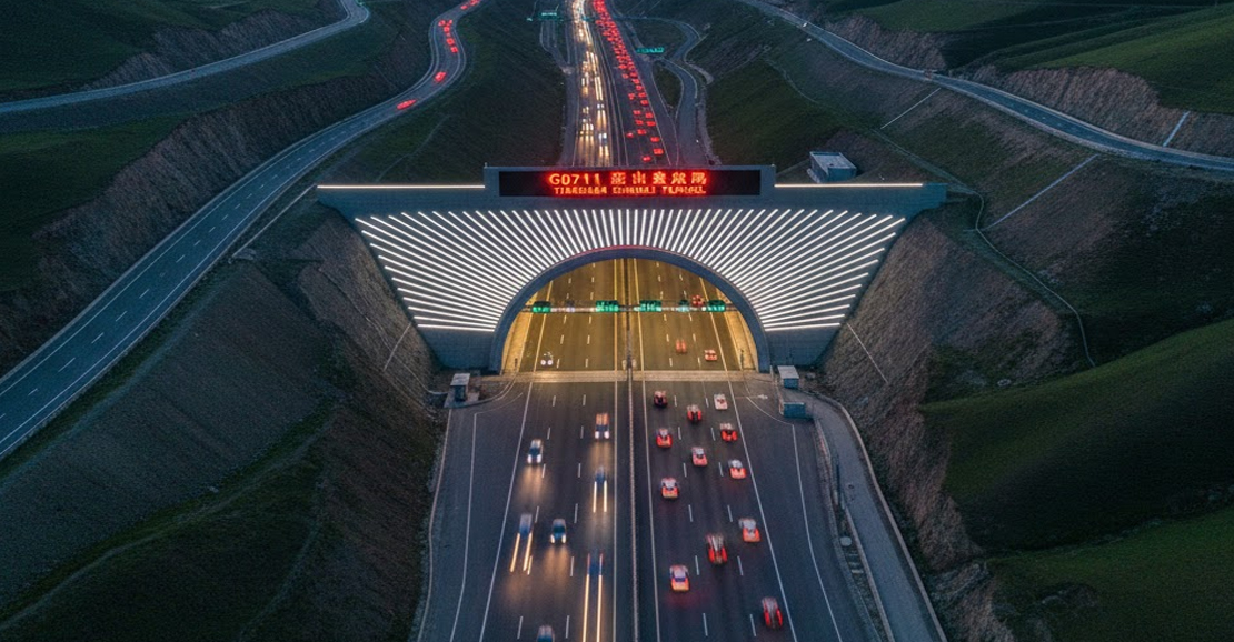 உலகின் மிக நீளமான 'தியான்ஷன் ஷெங்லி' சுரங்கப்பாதை!