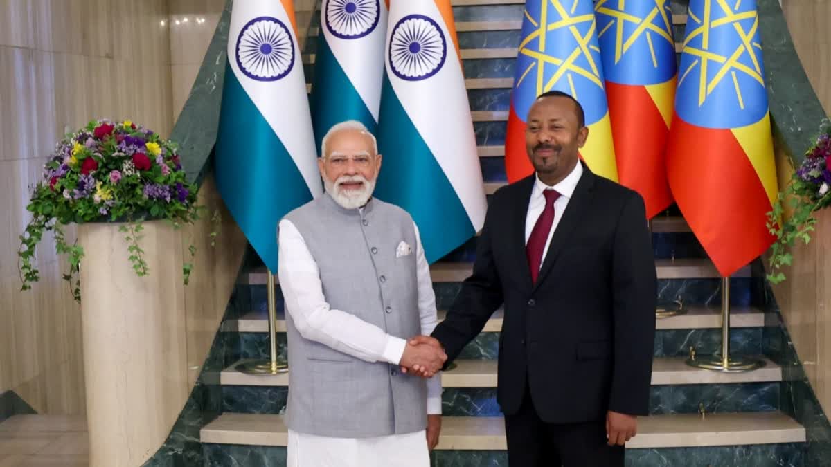 பிரதமர் மோடிக்கு எத்தியோப்பியாவின் மிக உயரிய விருது