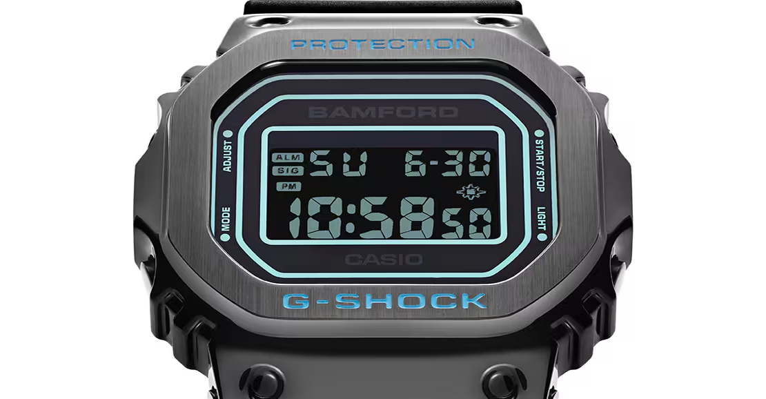 காஸியோ G-Shock x Bamford: உலோகப் பிரகாசத்தில் புதிய 'GM-5600' கைக்கடிகாரம்!