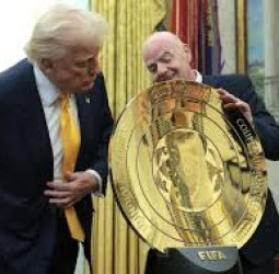 ஃபிஃபா அமைதிப் பரிசு டொனால்ட் ட்ரம்புக்கு