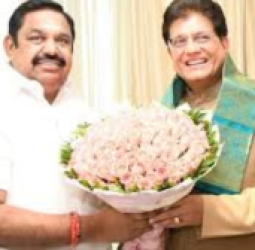 இ.பி.எஸ் - பியூஸ் கோயல் சந்திப்பு: 170 தொகுதிகளில் போட்டியிட அதிமுக திட்டம்!