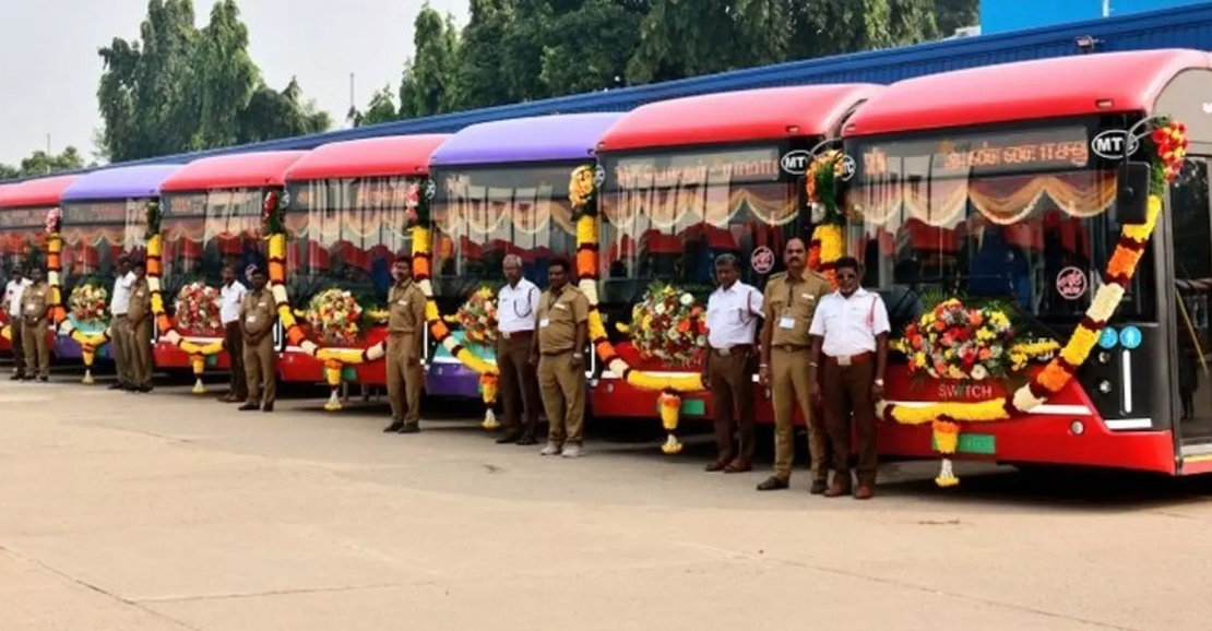 பூந்தமல்லி பணிமனையைத் திறந்து வைத்தார் உதயநிதி