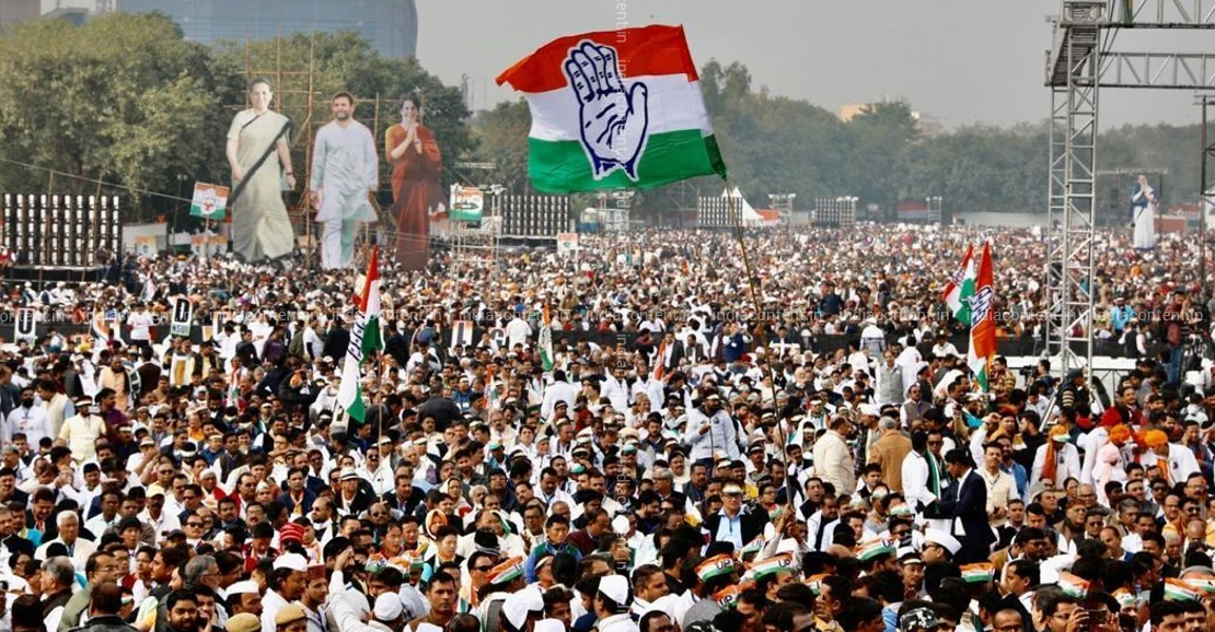 Congress Protest in Ramlila Maidan Today Against EC; Gandhi Family to Lead