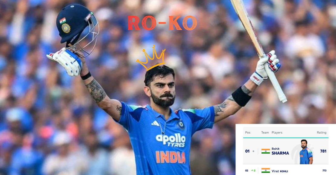 🔥💥 கோலி  2-ஆம் இடம்: சத்தமில்லாமல் ரோஹித்தை நெருங்கும் 'கிங்'! - ICC ஒருநாள் (ODI) பேட்டிங் தரவரிசை