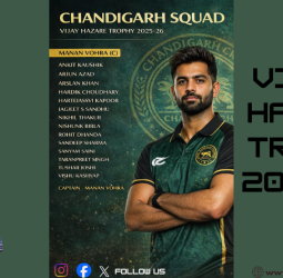 Vijay Hazare Trophy 2025: சண்டிகர் அணியின் பலம் வாய்ந்த வீரர்கள் பட்டியல்!