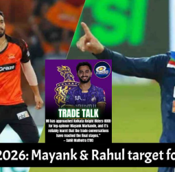 😱 “மயங்க் மாகரந்தே மீண்டும் மும்பை வந்தார்!” – IPL 2026 ட்ரேடில் மும்பை இந்தியன்ஸ் அதிரடி முடிவு! 🔥