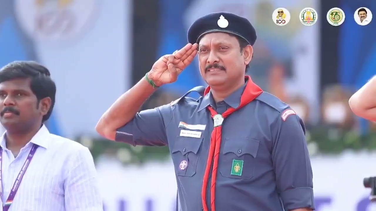 அன்பில் மகேஷுக்கு “வெள்ளி யானை” விருது! — சாரண் இயக்கத்தில் உயர்வு, சமூக சேவையில் பெருமை