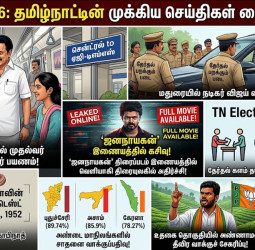 மெட்ரோவில் ஸ்டாலின் பயணம் முதல் 'ஜனநாயகன்' லீக் வரை! (10-04-2026)