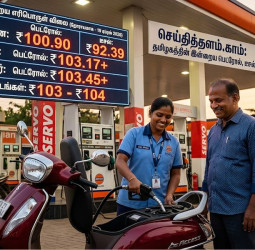 தமிழகத்தில் இன்றைய பெட்ரோல், டீசல் விலை: உங்கள் ஊரில் என்ன ரேட்?