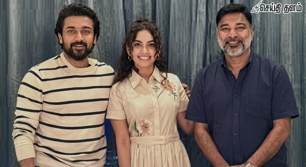 பாடகி தீ-யின் புதிய பாடலைப் பாராட்டிய நடிகர் சூர்யா!