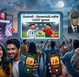 மெஸ்ஸி - ரொனால்டோ லெகோ விளம்பரம் வைரல்!