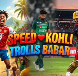 : பாபர் அசாமை கிண்டல் செய்த IShowSpeed: விராட் கோலிக்கு மாஸ் ஆதரவு!