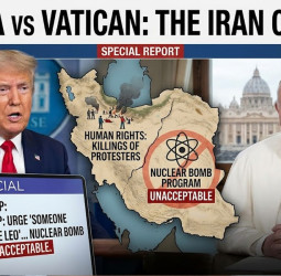 டொனால்ட் டிரம்ப் vs போப் லியோ: ஈரானிய அணு குண்டு விவகாரத்தில் வெடித்த மோதல்!