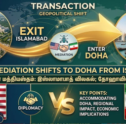 அமெரிக்க - ஈரான் மத்தியஸ்தம்: இஸ்லாமாபாத் விலகல்; களமிறங்கிய கத்தார்!