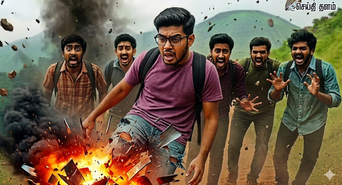 டிரெக்கிங் சென்ற இடத்தில் பயங்கரம்: வெடிக்காத குண்டை எட்டி உதைத்த மாணவர் பலி!