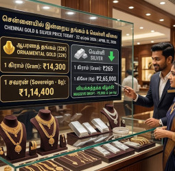 தங்கம் விலை அதிரடி சரிவு! இன்றைய நிலவரம் என்ன? (ஏப்ரல் 22, 2026)