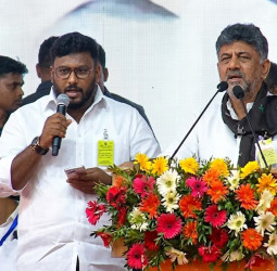 "ஸ்டாலின் தான் காப்பாற்றினார்" - தமிழகத்தில் டி.கே. சிவகுமார் அதிரடி பிரச்சாரம்!