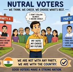 நடுநிலை வாக்காளர்களின் முக்கியத்துவம்!!!