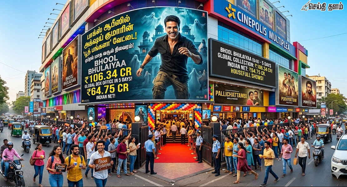 பாக்ஸ் ஆபீஸில் அக்ஷய் குமாரின் 'பூத் பங்களா' வேட்டை: ஏப்ரல் மாத வசூல் நிலவரம்!