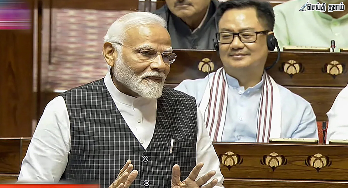 "தமிழில் சொல்கிறேன்.. உறுதி அளிக்கிறேன்!" - தமிழ் பேசி மோடி கொடுத்த அதிரடி 'கேரண்டி'!