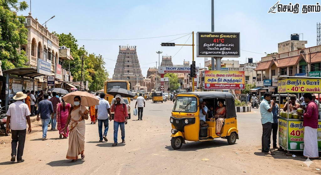 தமிழக வானிலை நிலவரம்: 40°C-ஐத் தொடும் வெயில் (ஏப்ரல் 28, 2026)