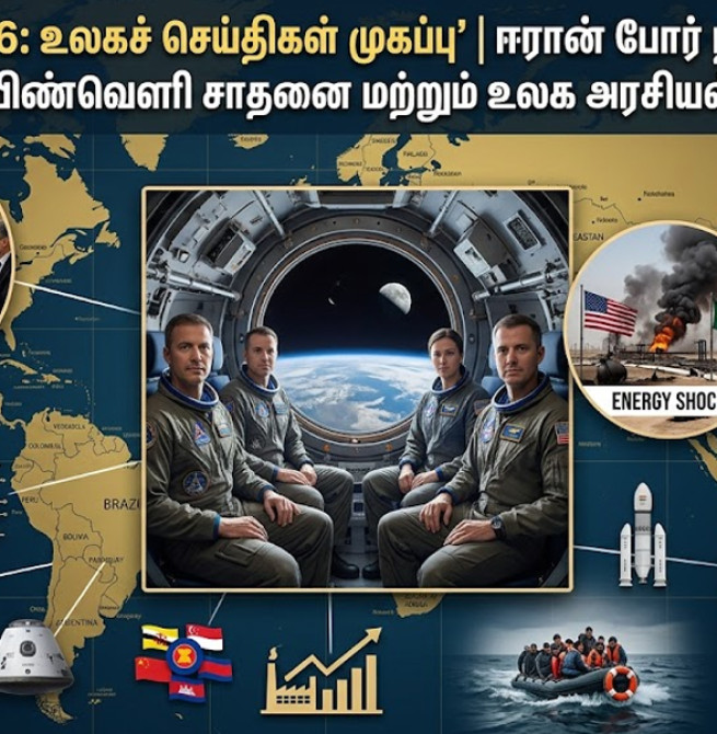 உலகச் செய்திகள் 2026: ஈரான் போர் நிறுத்தம் முதல் ஆர்டெமிஸ் விண்வெளி சாதனை வரை!