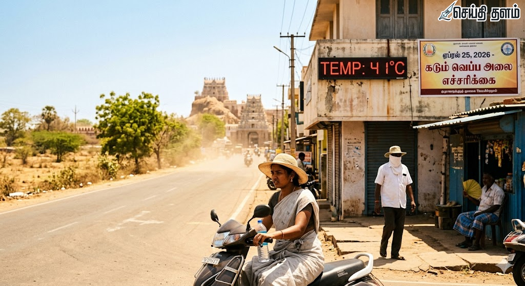 தமிழகத்தில் சுட்டெரிக்கும் வெயில்: உள் மாவட்டங்களில் கடும் வெப்ப அலை எச்சரிக்கை!