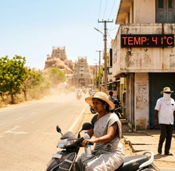 தமிழகத்தில் சுட்டெரிக்கும் வெயில்: உள் மாவட்டங்களில் கடும் வெப்ப அலை எச்சரிக்கை!