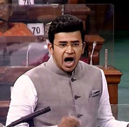 "மன்னிப்புக் கேள் தேஜஸ்வி !" - தெலங்கானாவை பாகிஸ்தானுடன் ஒப்பிட்டதா பாஜக? சர்ச்சை!