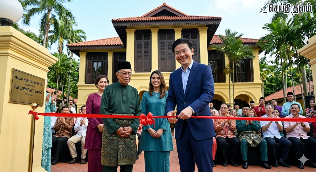 மலாய் பாரம்பரிய மையம் மறுதிறப்பு:,பிரதமர் லாரன்ஸ் வோங் நெகிழ்ச்சி!