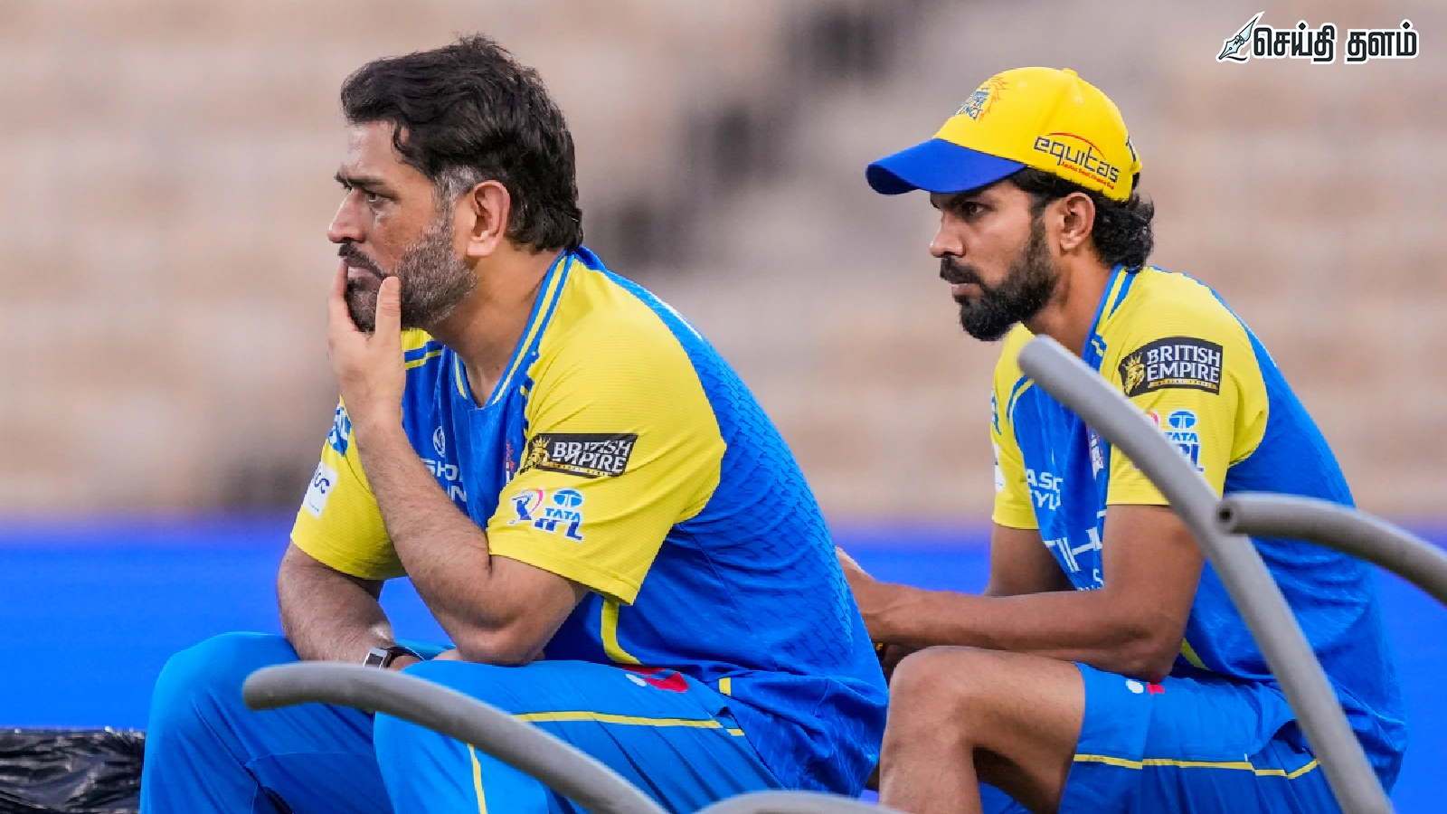 குஜராத் அணிக்கு எதிரான போட்டி: தோனி விளையாடாதது ஏன்?