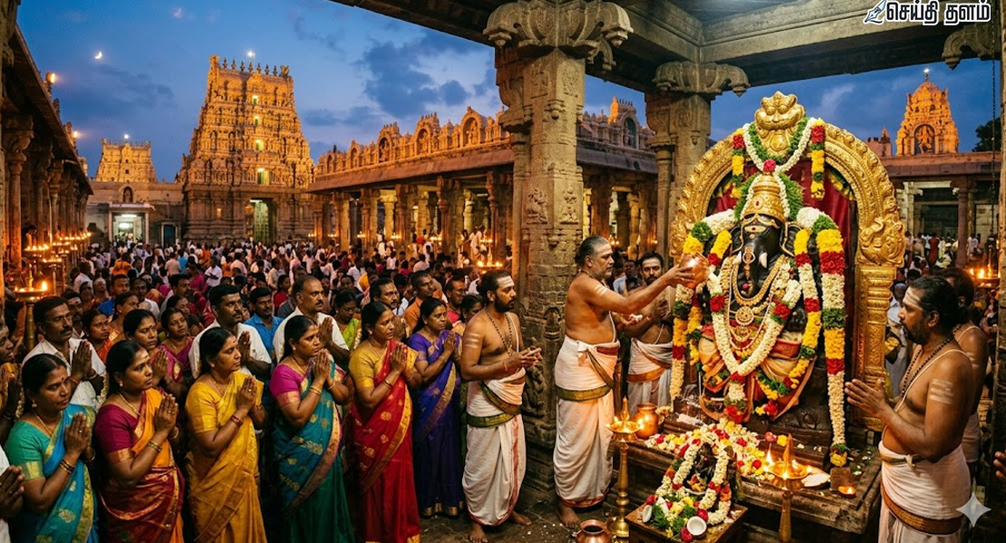 சங்கடஹர சதுர்த்தி: ஆதி விநாயகருக்கு இன்று சிறப்பு அபிஷேகம்!