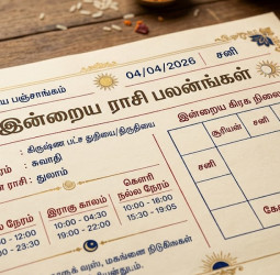 இன்றைய ராசி பலன்கள் - ஏப்ரல் 4, 2026