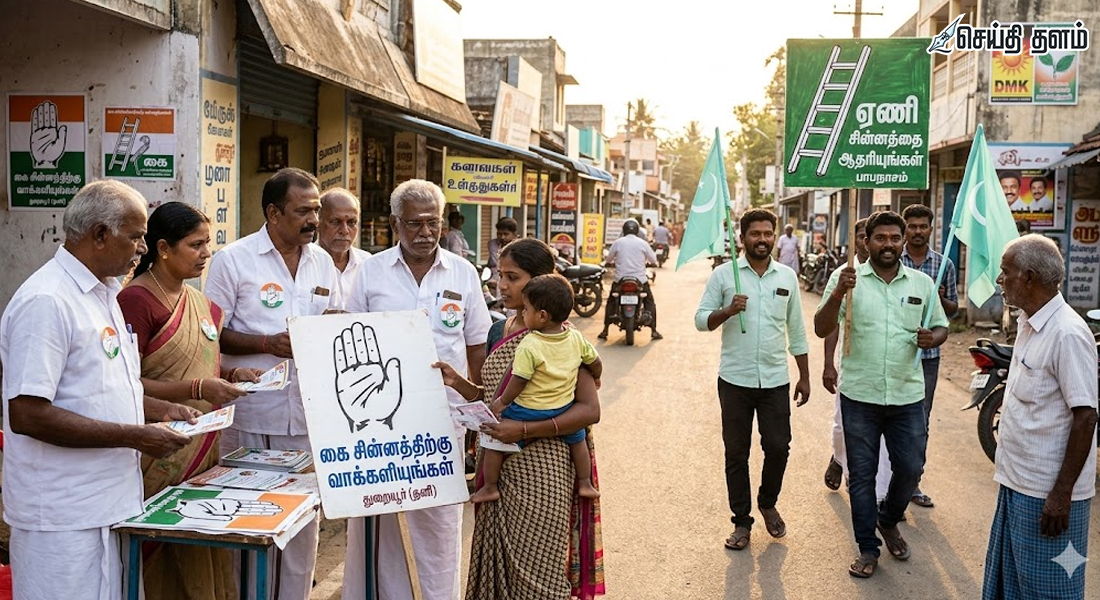 நீண்ட இடைவெளிக்குப் பிறகு சொந்தச் சின்னத்தில் களம் காணும் கட்சிகள்!