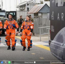 56 ஆண்டுகால சாதனையை முறியடித்தது நாசா: மனித வரலாற்றில் பூமியிலிருந்து அதிக தூரம் பயணம்!