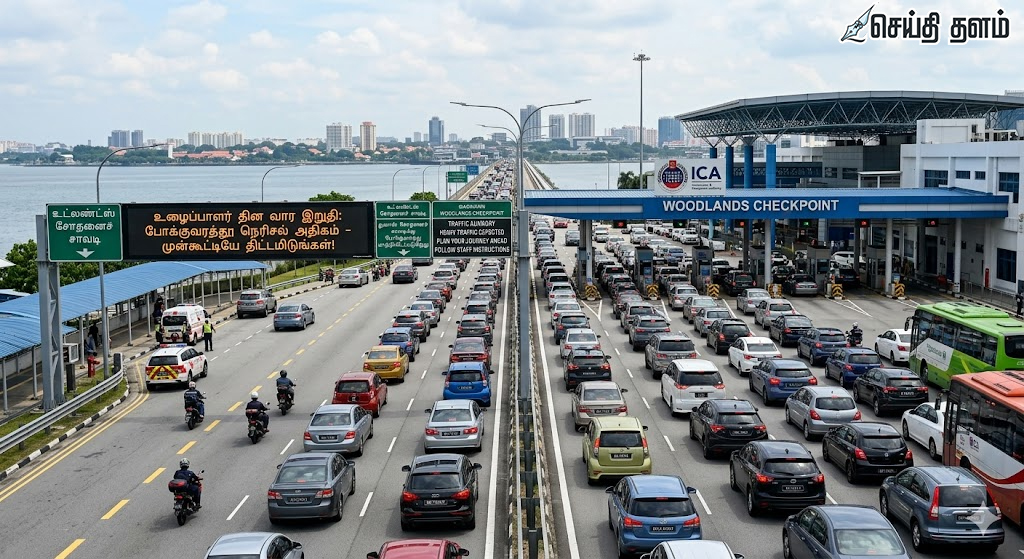உட்லண்ட்ஸ், துவாஸ் செக்பாயிண்ட்: பயணிகளுக்கு போக்குவரத்து எச்சரிக்கை!
