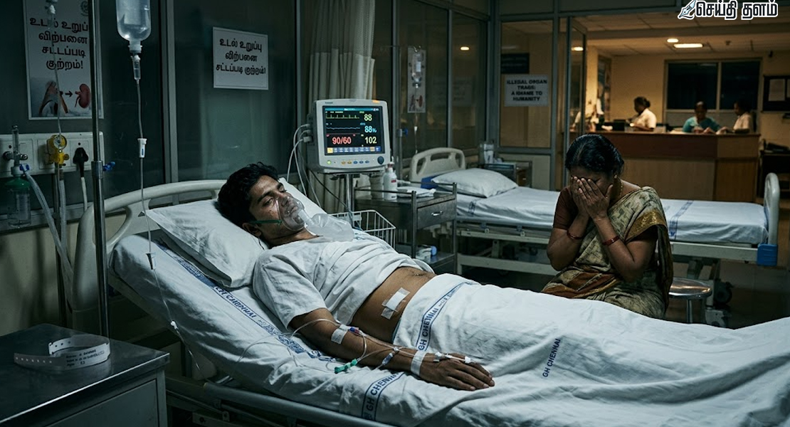 "அம்மாவிடம் சொல்லாதீர்கள்.." சிறுநீரகத்தை விற்று ஐசியு-வில் வாலிபர்