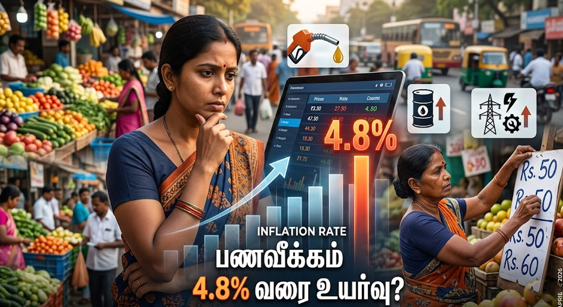 அதிர வைக்கும் பணவீக்கம்: 4.8% உயர்வு?
