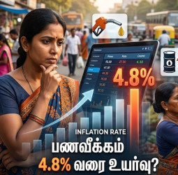 அதிர வைக்கும் பணவீக்கம்: 4.8% உயர்வு?