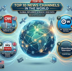 உலகின் டாப் 10 செய்தி சேனல்கள் 2026: முழு பட்டியல்!