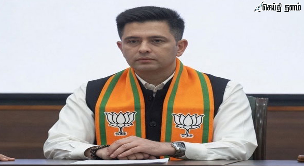 AAP பிளவு: ராகவ் சதா உட்பட 7 எம்.பி.க்கள் பாஜகவில் ஐக்கியம்!