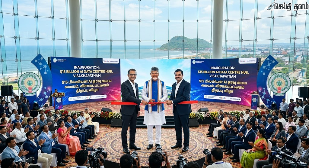 விசாகப்பட்டினத்தில் $15 பில்லியன் AI டேட்டா சென்டர்