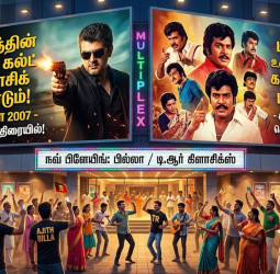 திரையில் பில்லா! ரீ-ரிலீஸ் ட்ரெண்டில் மாஸ் காட்டும் அஜித் மற்றும் டி.ஆர் படங்கள்!