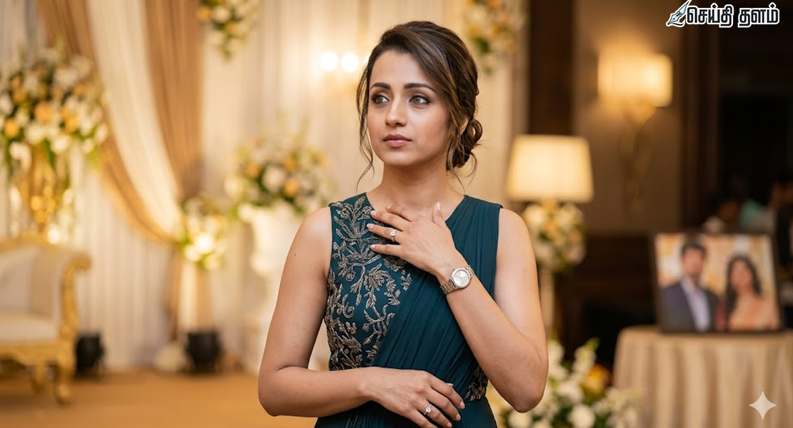 'காதல் எல்லாம் இல்லை' - த்ரிஷாவின் மர்மமானப் பதிவு!