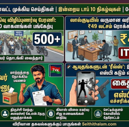 திருச்சி மாவட்டத்தின் இன்றைய முக்கிய 10 செய்திகள் - ஏப்ரல் 4, 2026