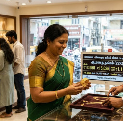 சென்னையில் இன்று தங்கம் விலை கடும் சரிவு: சவரனுக்கு ₹1,600 வரை குறைந்தது!