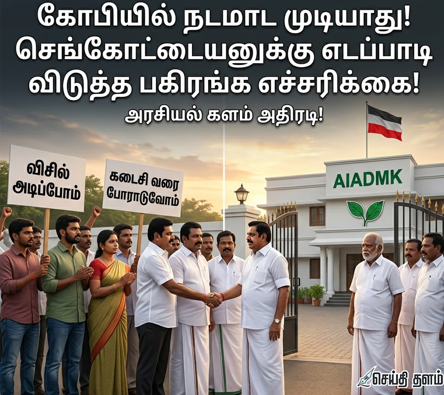 ஸ்டாலின் கண்ணிலேயே கையை விட்டு ஆட்டியவன் நான்!" - எடப்பாடி பழனிசாமி அதிரடி சவால்!