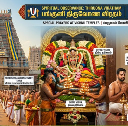 பங்குனி திருவோண விரதம்: ஸ்ரீரங்கம் உள்ளிட்ட பெருமாள் கோவில்களில் சிறப்பு வழிபாடு!