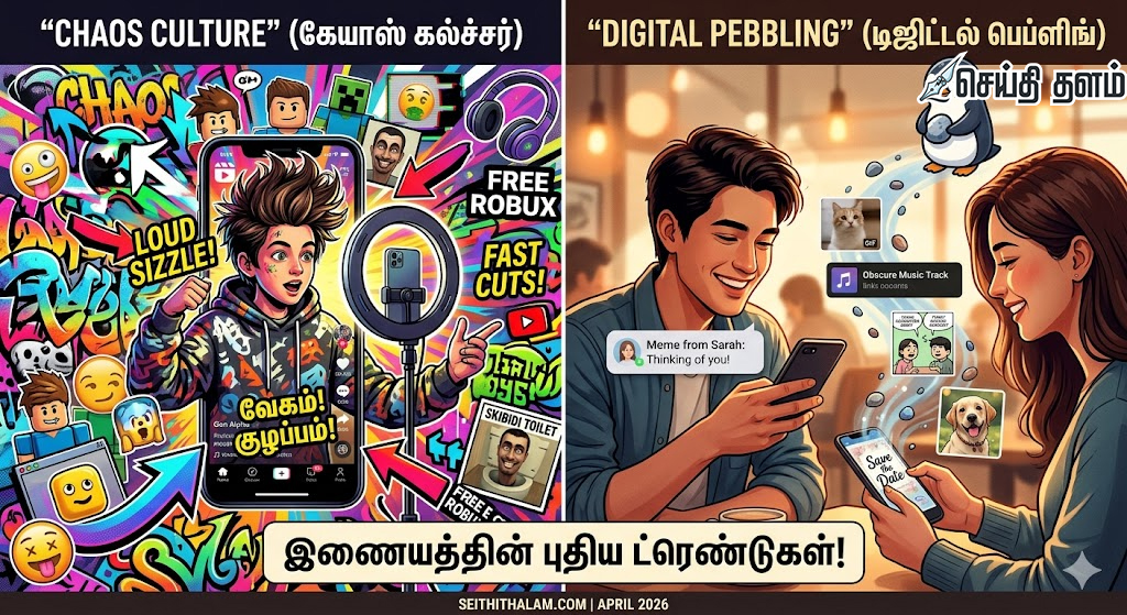 இணையத்தில் இதென்ன புது பழக்கம்? ஜென் ஆல்ஃபாவை ஆக்கிரமிக்கும் 'கேயாஸ் கல்ச்சர்'!